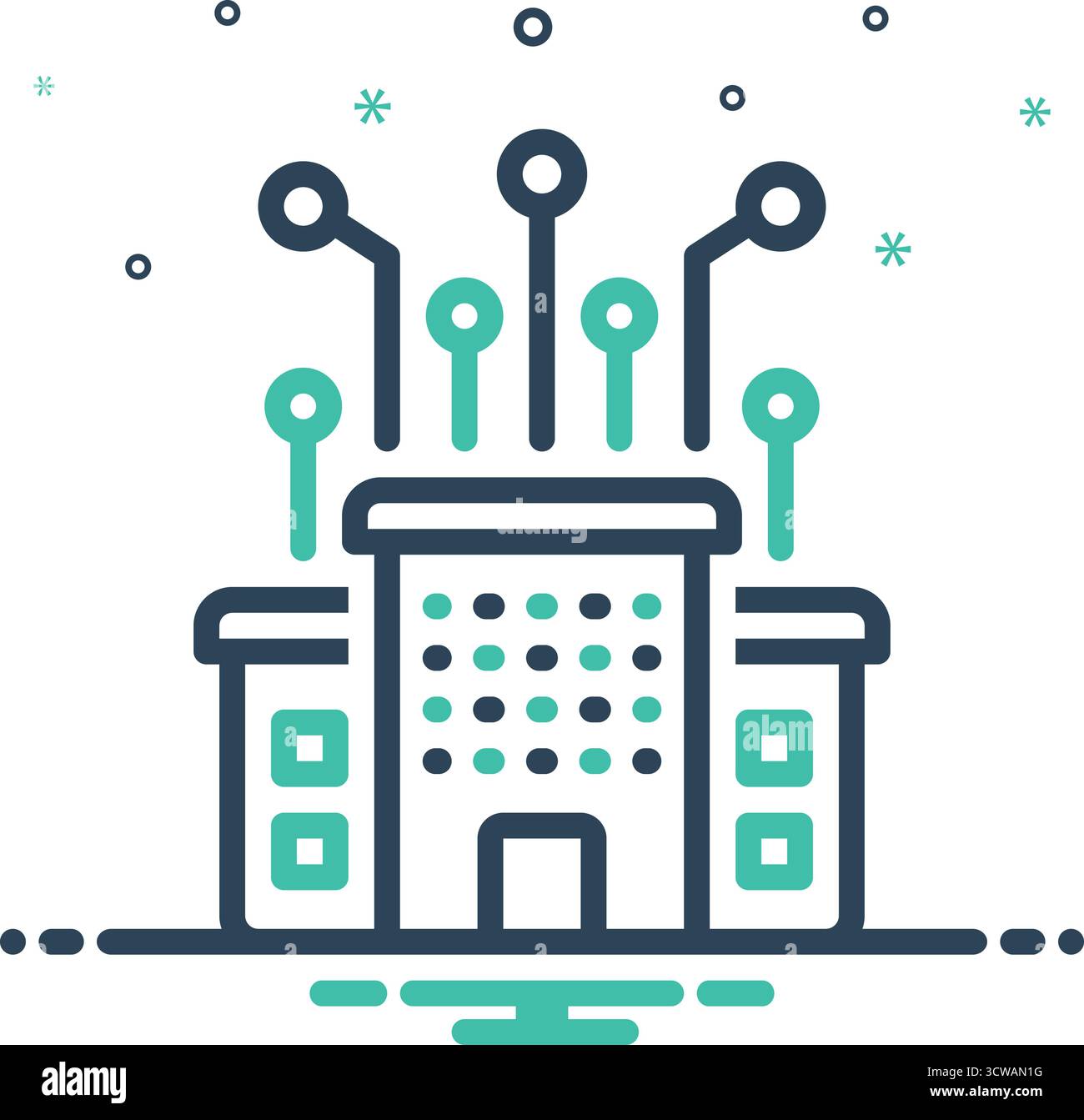Icon for digital infrastructure, digital Stock Vector Image & Art - Alamy