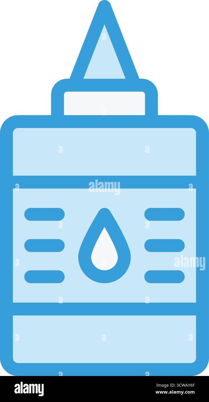 Glue Vector Icon Design Illustration Stock Vector