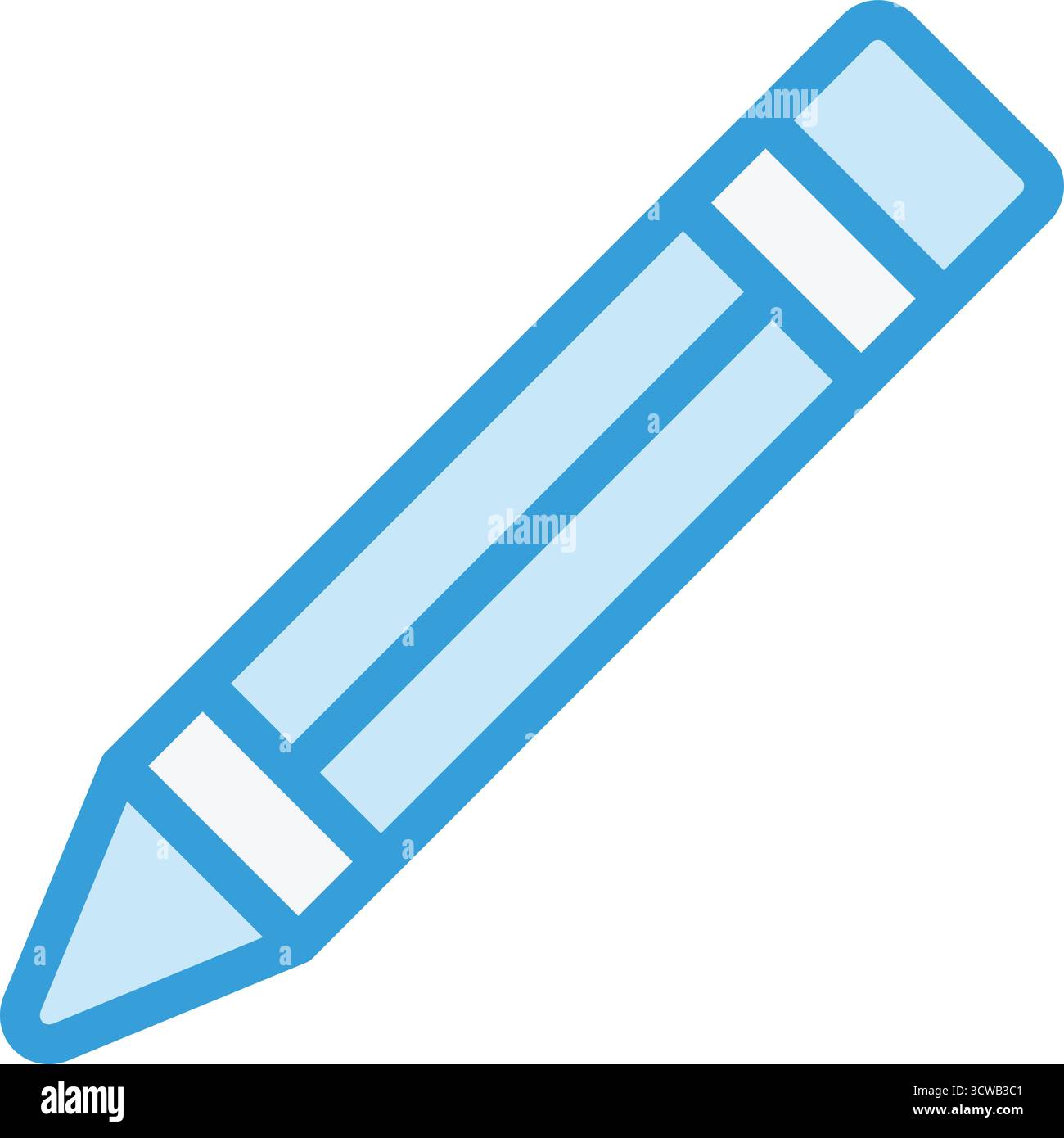 Pencil Vector Icon Design Illustration Stock Vector