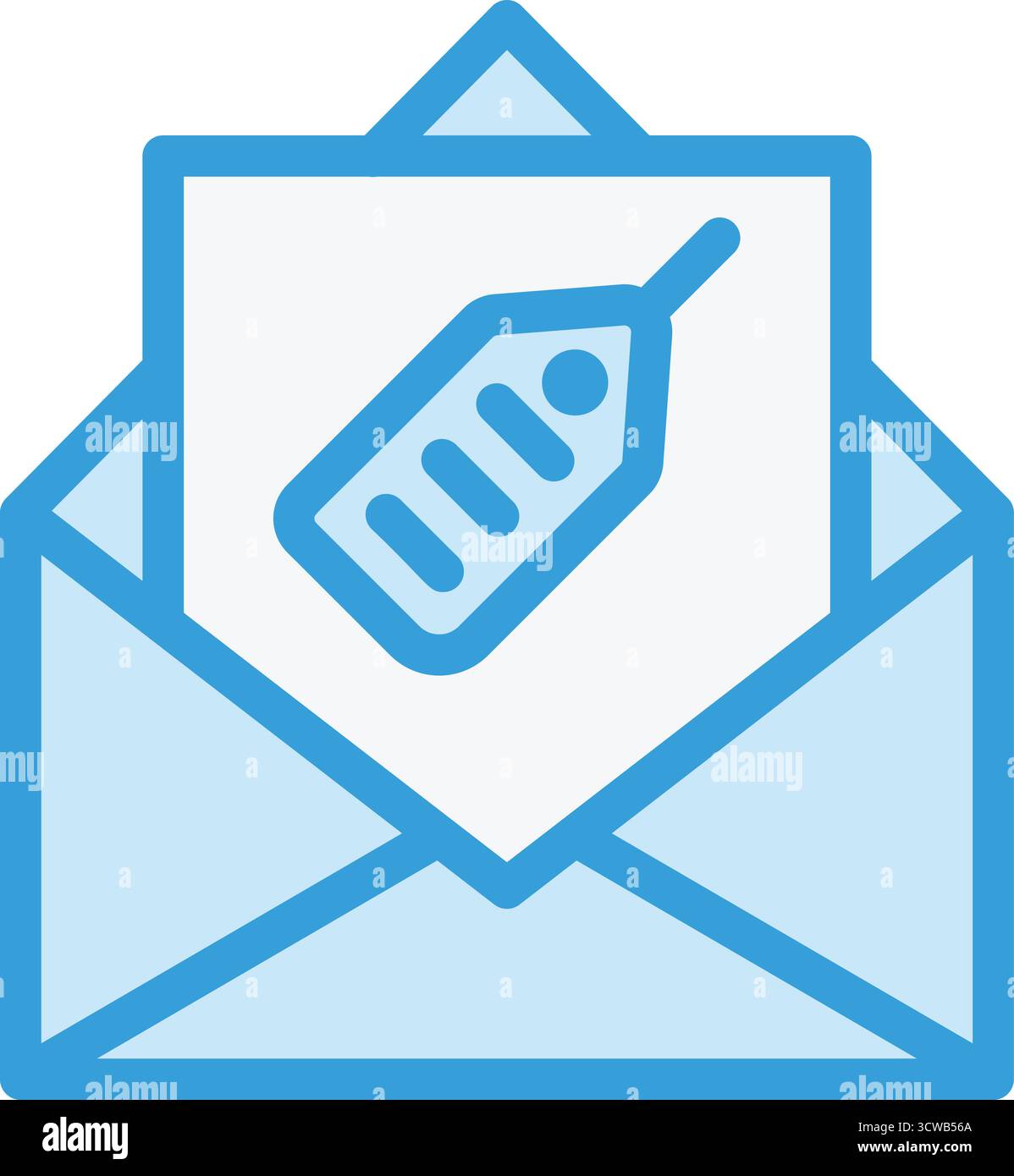Tagged Vector Icon Design Illustration Stock Vector