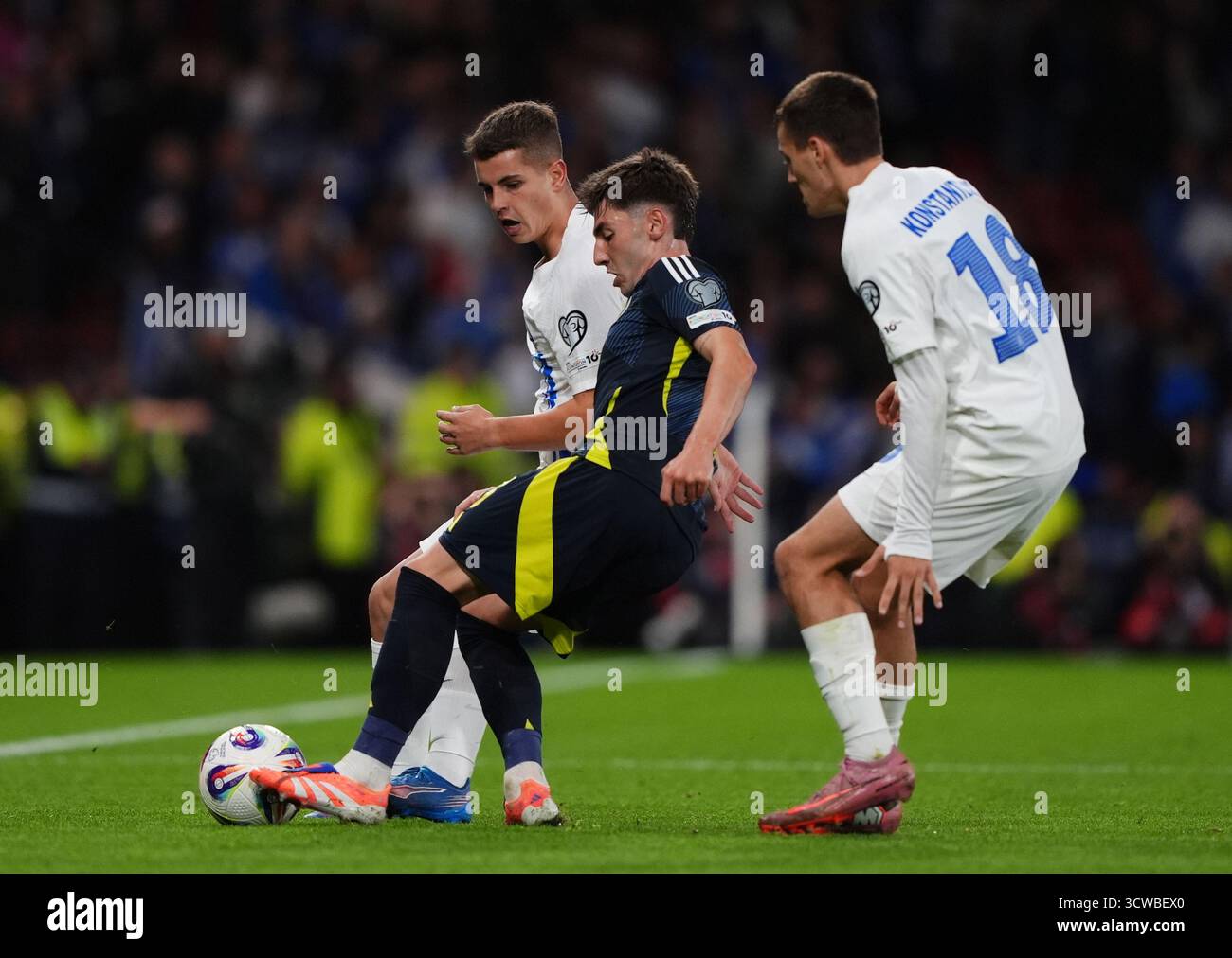 Scotland s Billy Gilmour Battles For The Ball During The FIFA World Cup scotland-s-billy-gilmour-battles-for-the-ball-during-the-fifa-world-cup