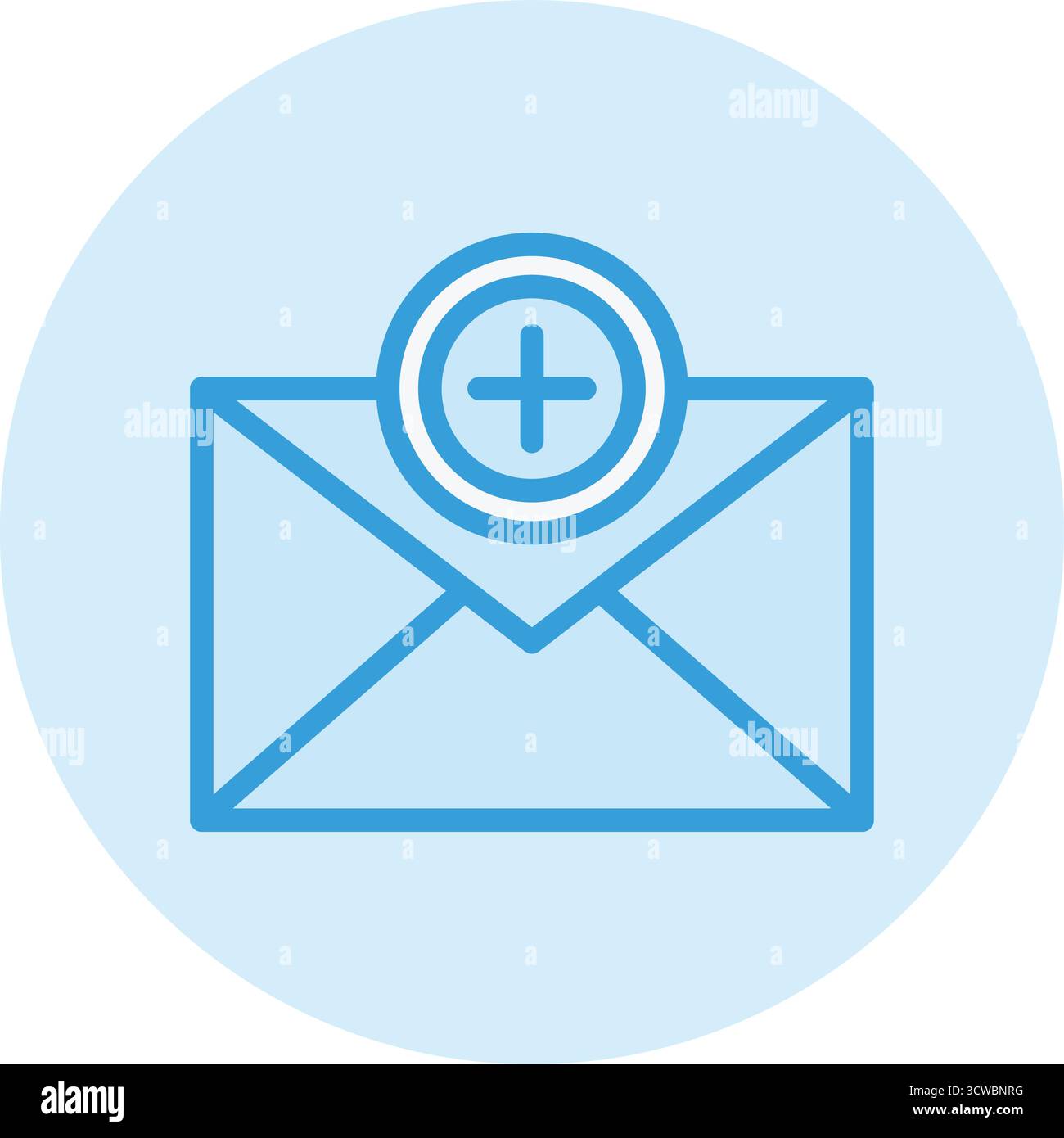 New message Vector Icon Design Illustration Stock Vector