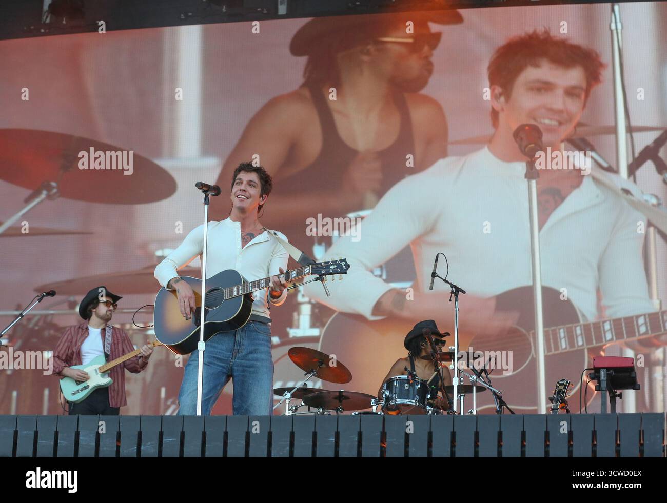 Tucker Pillsbury, aka Role Model, performs during weekend two of the ...