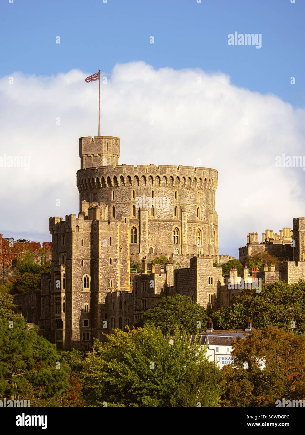 The Round Tower, Windsor Castle, Windsor, Berkshire, England, UK