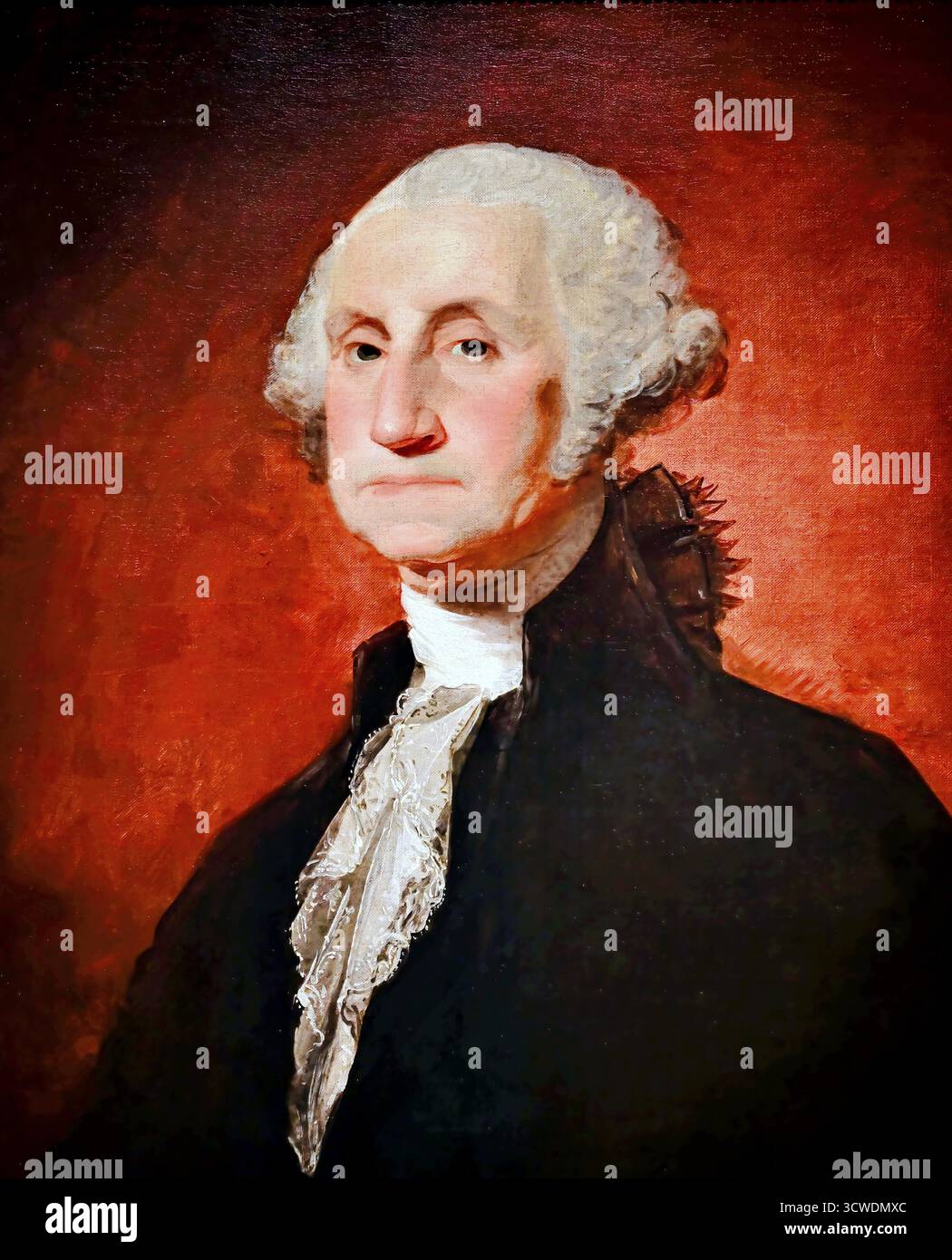 Washington portrait Stock Vector Images - Alamy