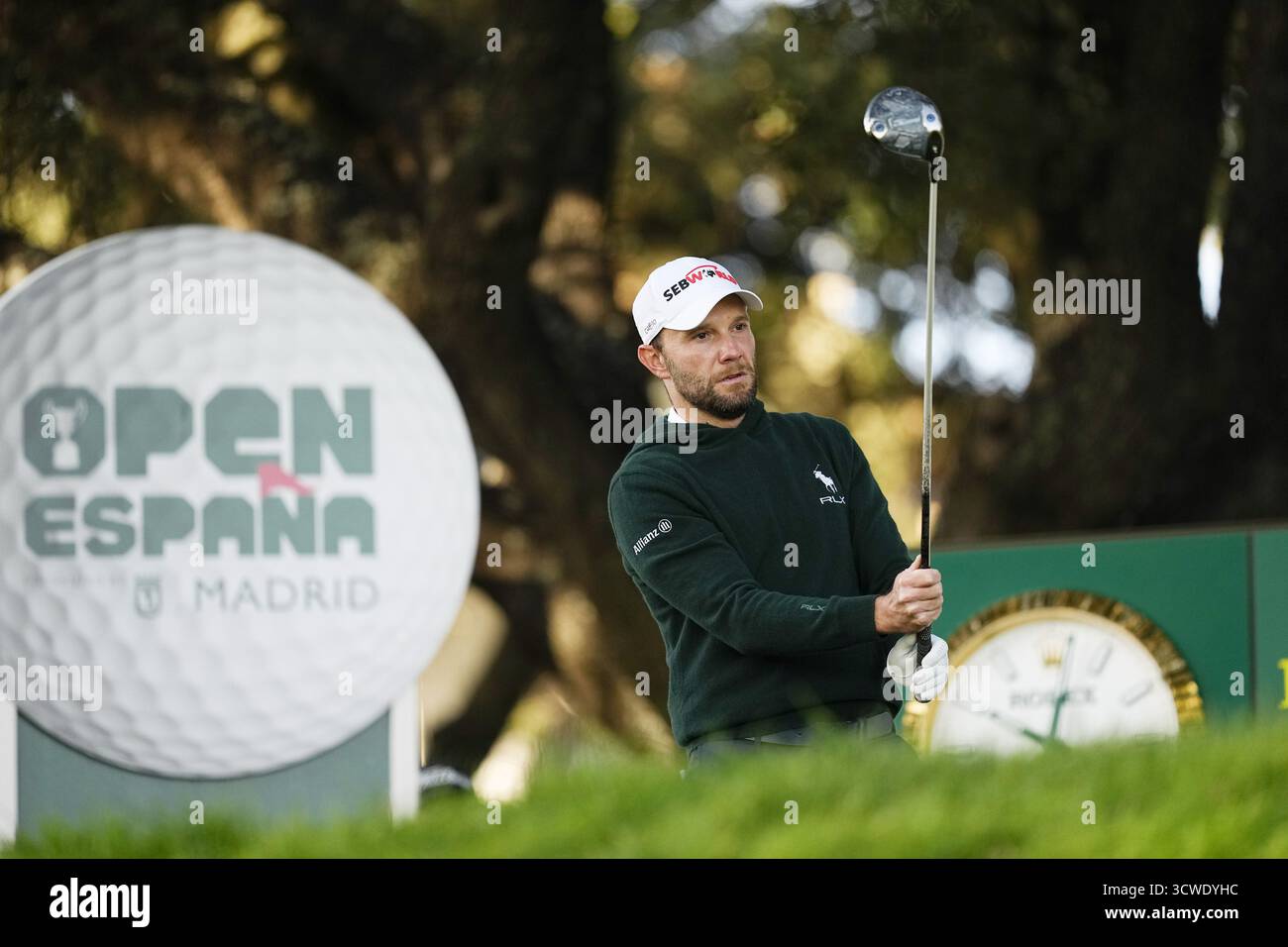 Ángel Ayora trails leaders by three strokes at Open de España