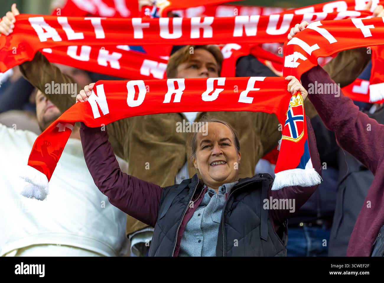 Oslo Norway 11 October 2025 Fifa Fans Show Their Support Before The Oslo Norway 11 October 2025 Fifa Fans Show Their Support Before The