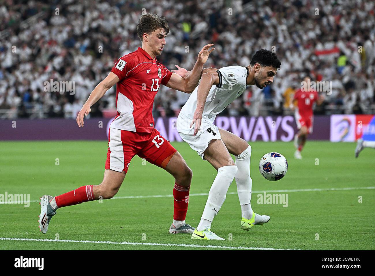 Iraq s Zaid Tahseen Right Is Challenged By Indonesia s Mauro Zijlstra iraq-s-zaid-tahseen-right-is-challenged-by-indonesia-s-mauro-zijlstra