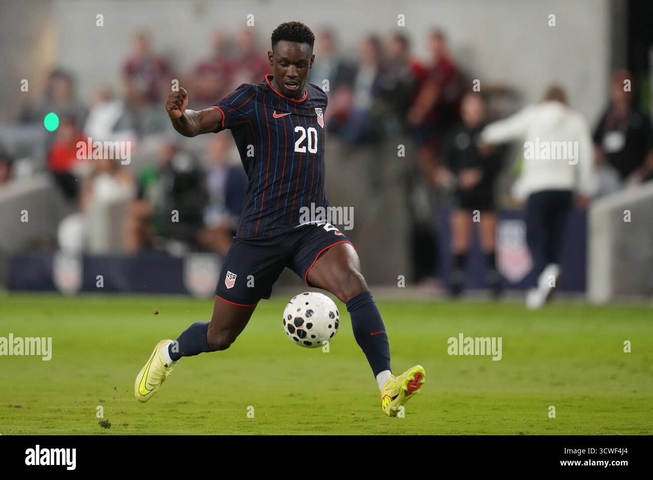 United States defender Nathan Harriel (20) during the second half of an ...