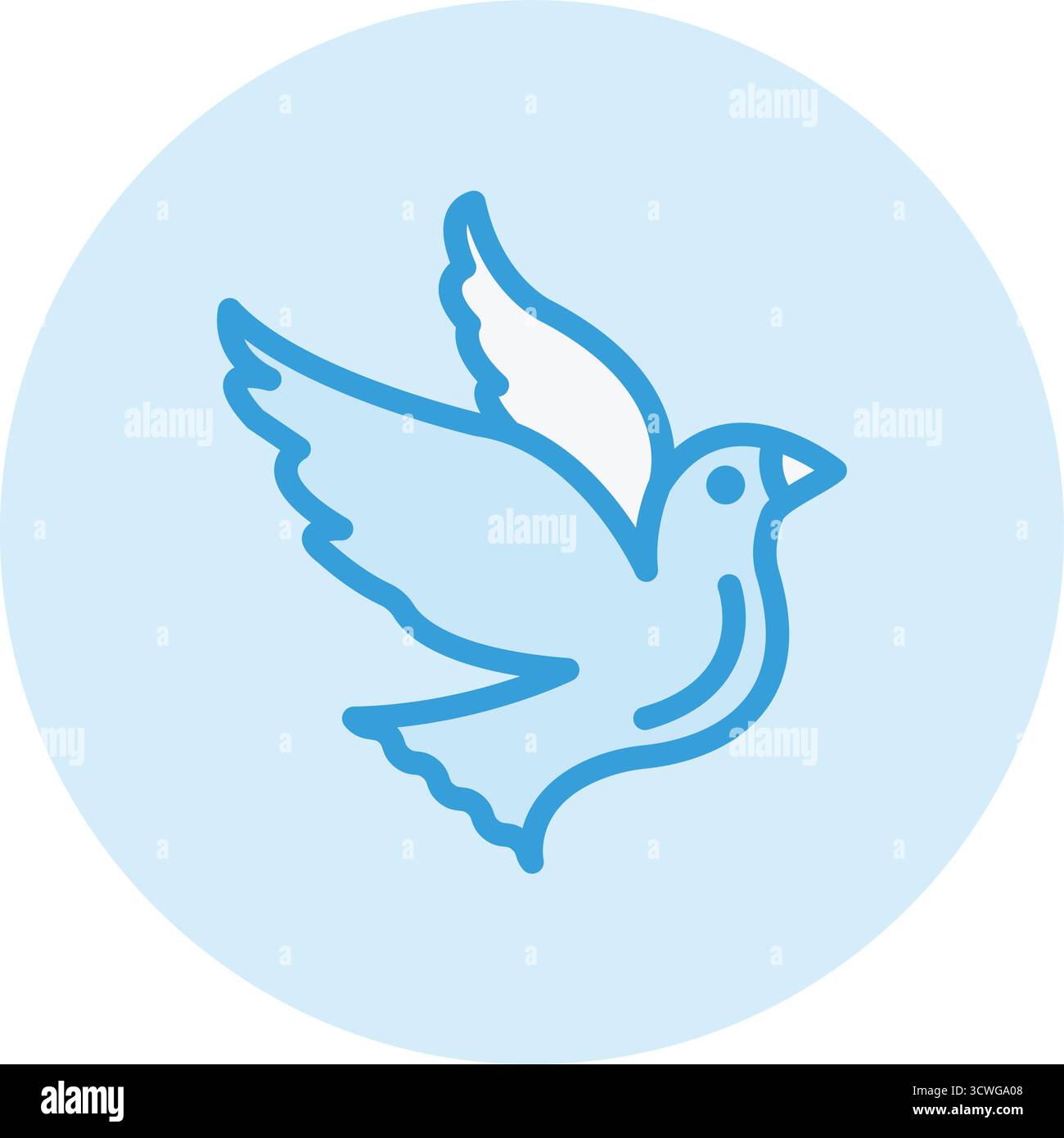 Stylized bird vector vectors hi-res stock photography and images - Alamy