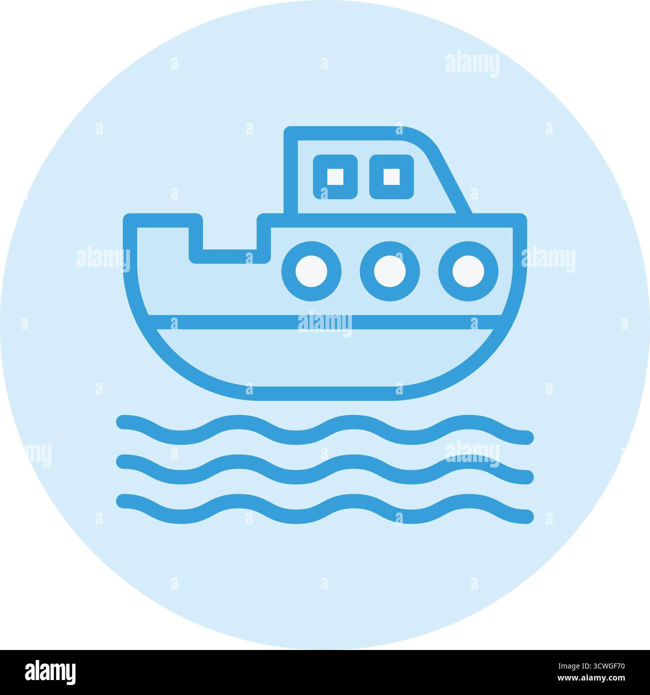 Boat shaped sign Stock Vector Images - Alamy