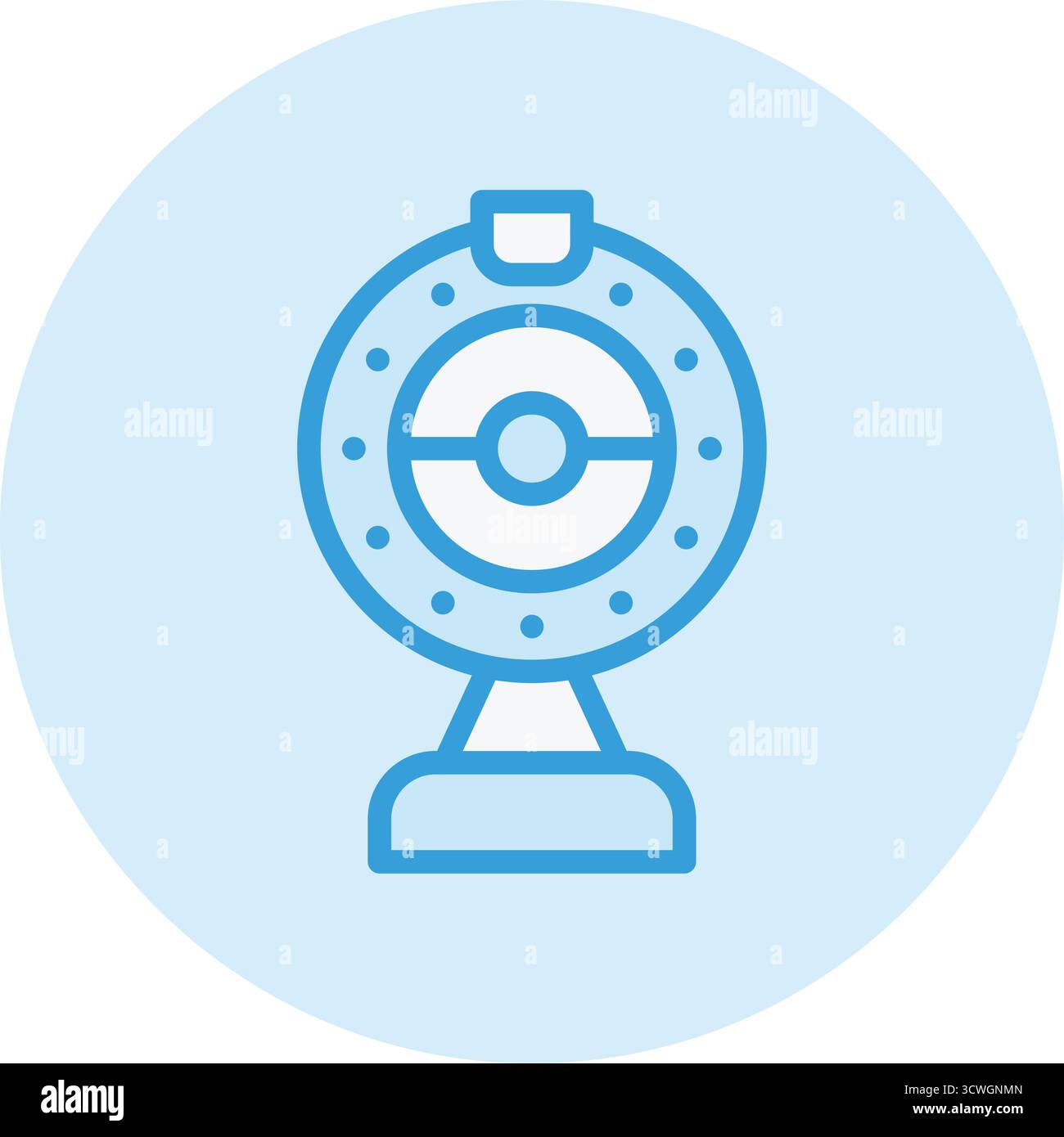 Web cam Vector Icon Design Illustration Stock Vector