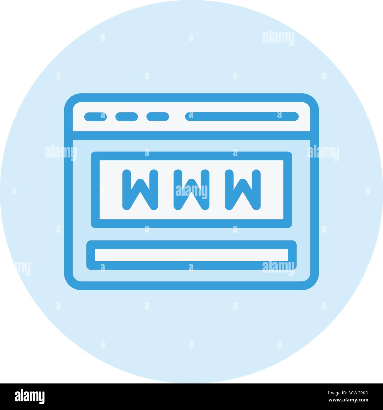 Website Vector Icon Design Illustration Stock Vector