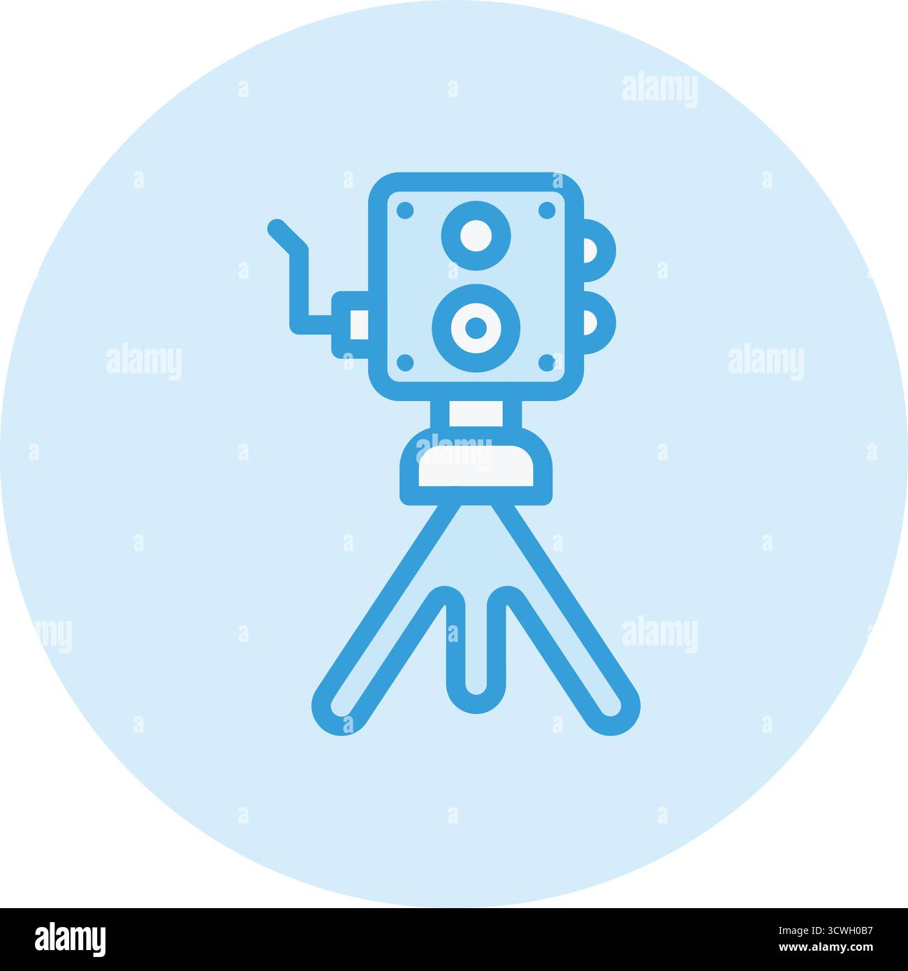 Old camera Vector Icon Design Illustration Stock Vector