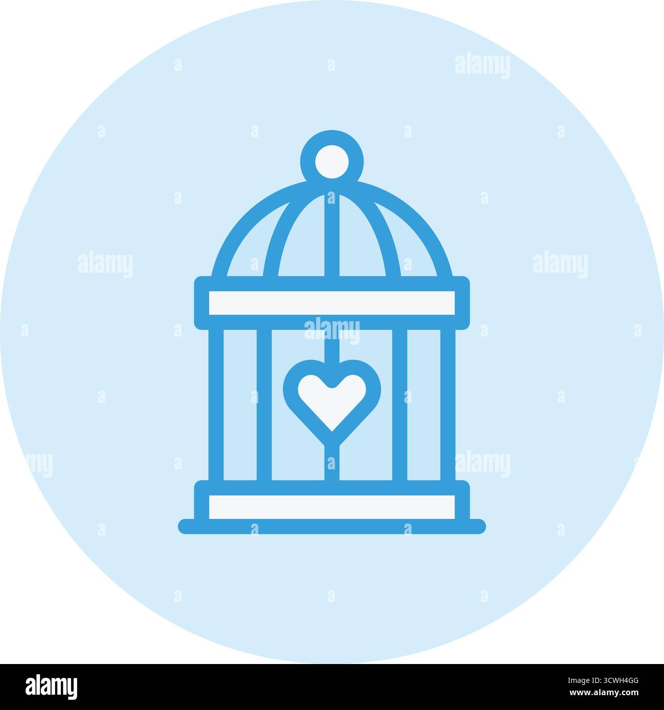 Cage vector vectors hi-res stock photography and images - Alamy