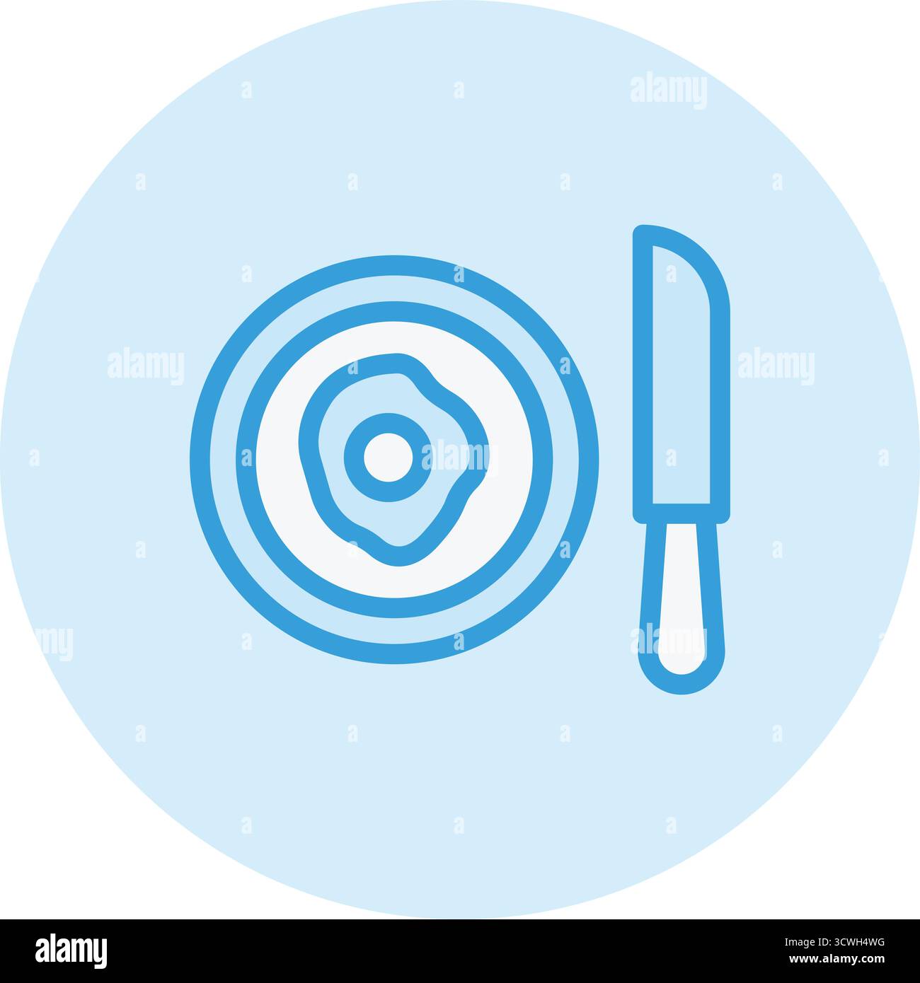 Breakfast Vector Icon Design Illustration Stock Vector