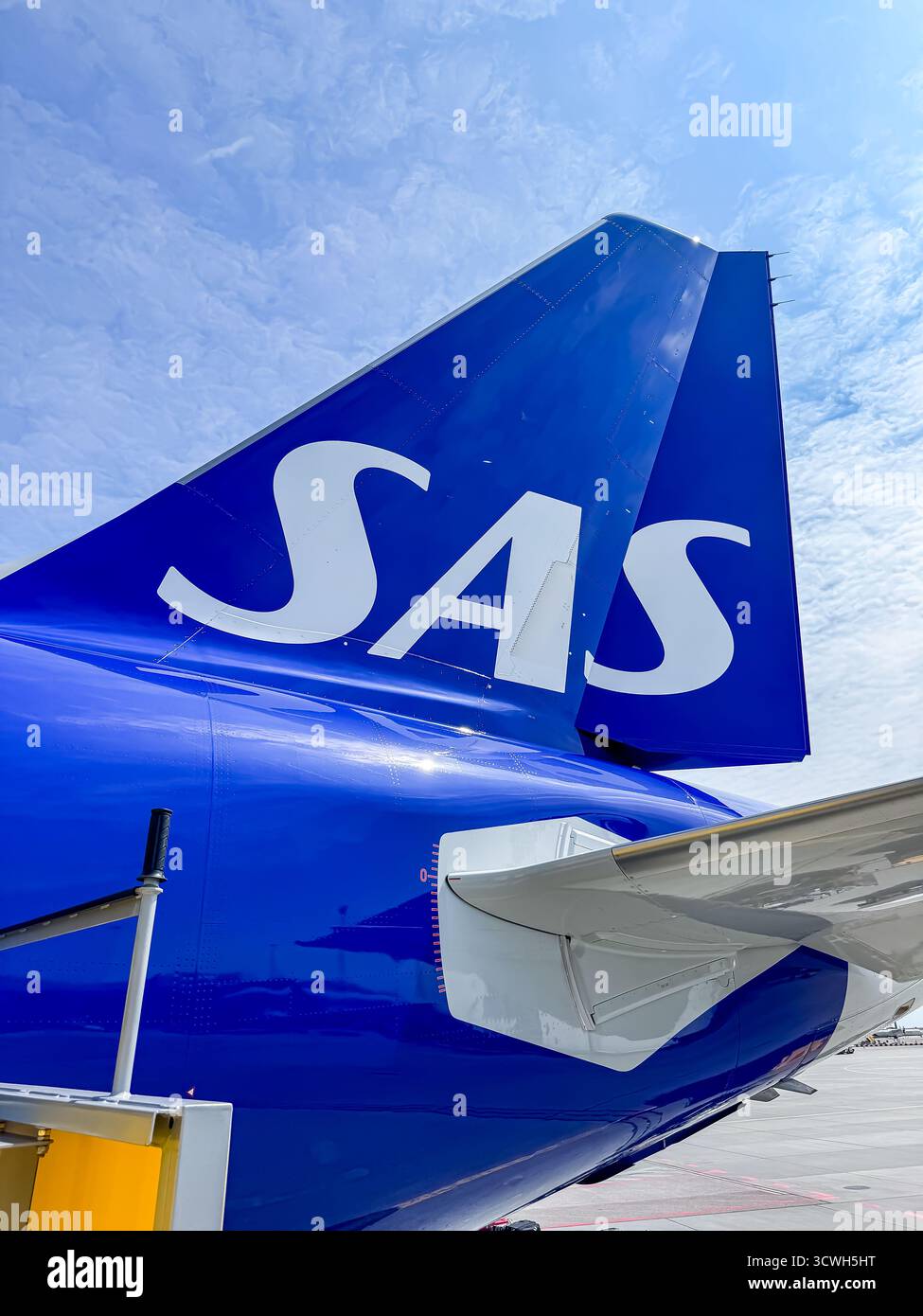 Copenhagen Airport, Denmark - Smartphone Captured Stock Image