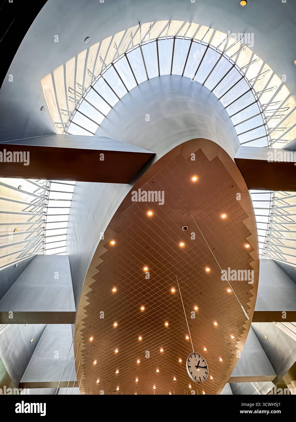 Copenhagen Airport, Denmark - Smartphone Captured Stock Image