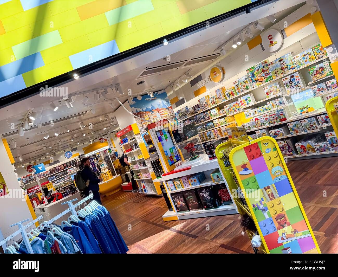 Copenhagen Airport, Denmark - Smartphone Captured Stock Image