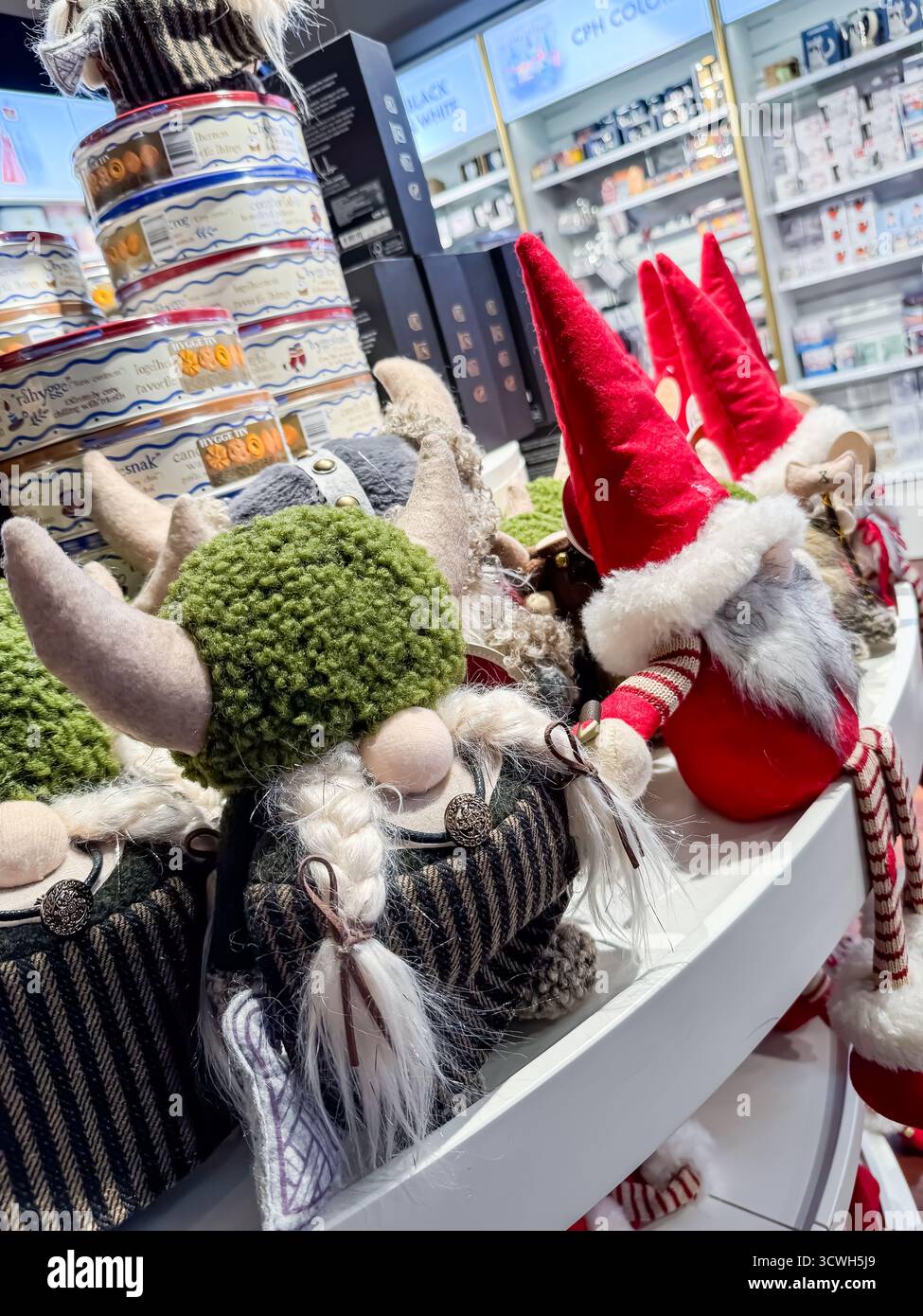 Copenhagen Airport, Denmark - Smartphone Captured Stock Image