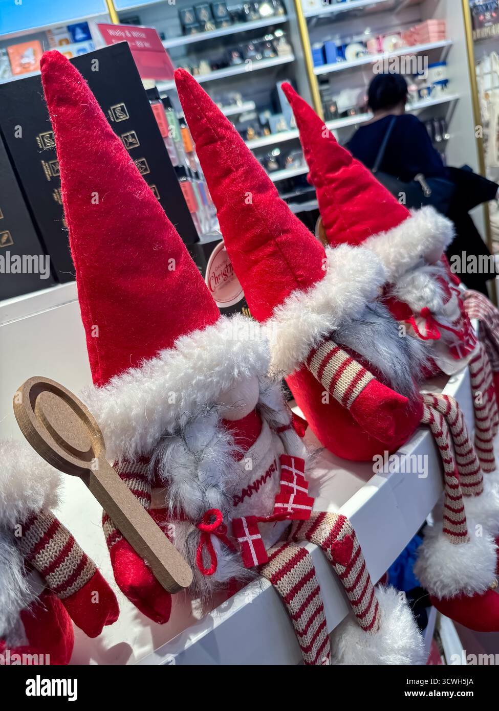 Copenhagen Airport, Denmark - Smartphone Captured Stock Image