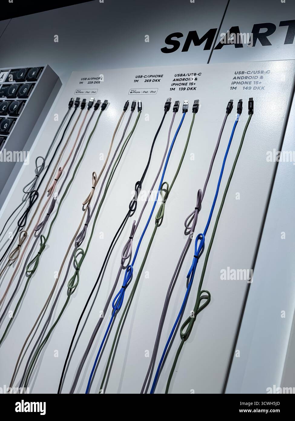 Copenhagen Airport, Denmark - Smartphone Captured Stock Image