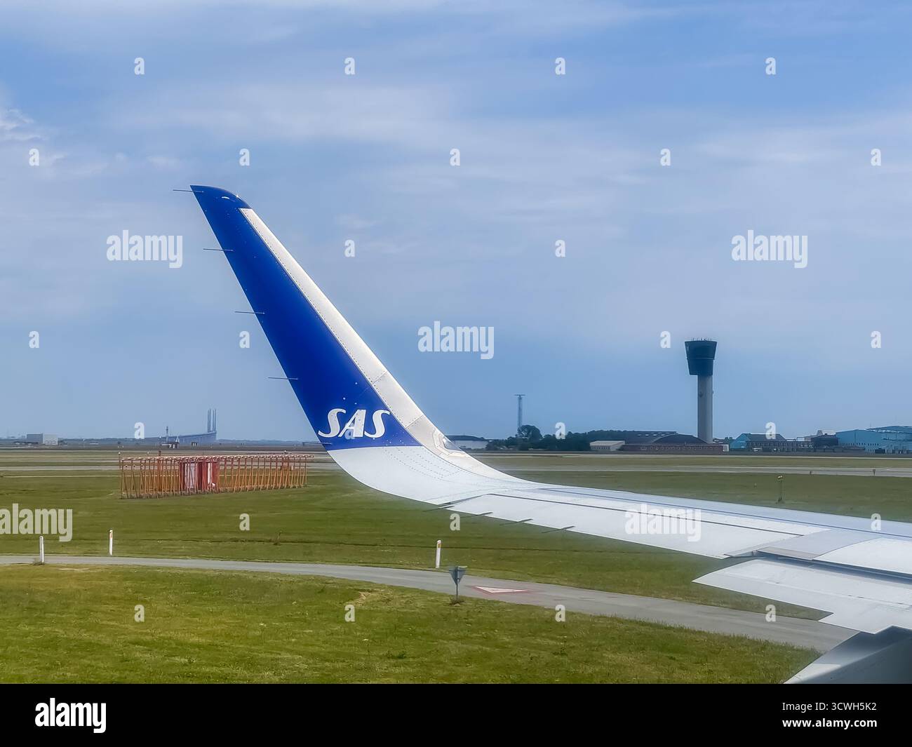 Copenhagen Airport, Denmark - Smartphone Captured Stock Image