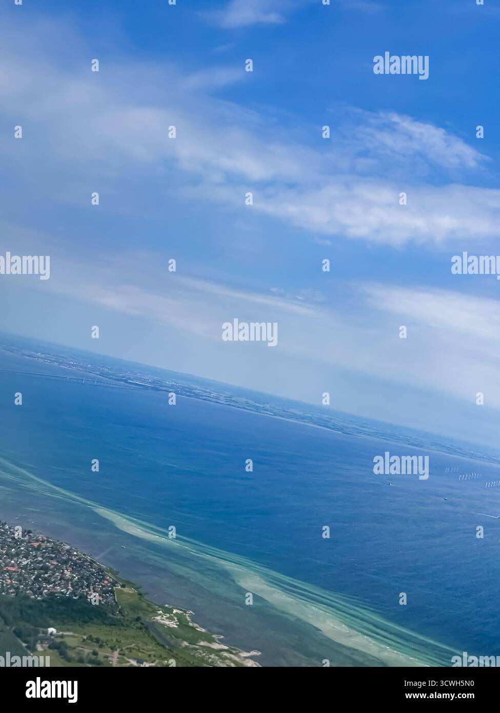 Copenhagen Airport, Denmark - Smartphone Captured Stock Image