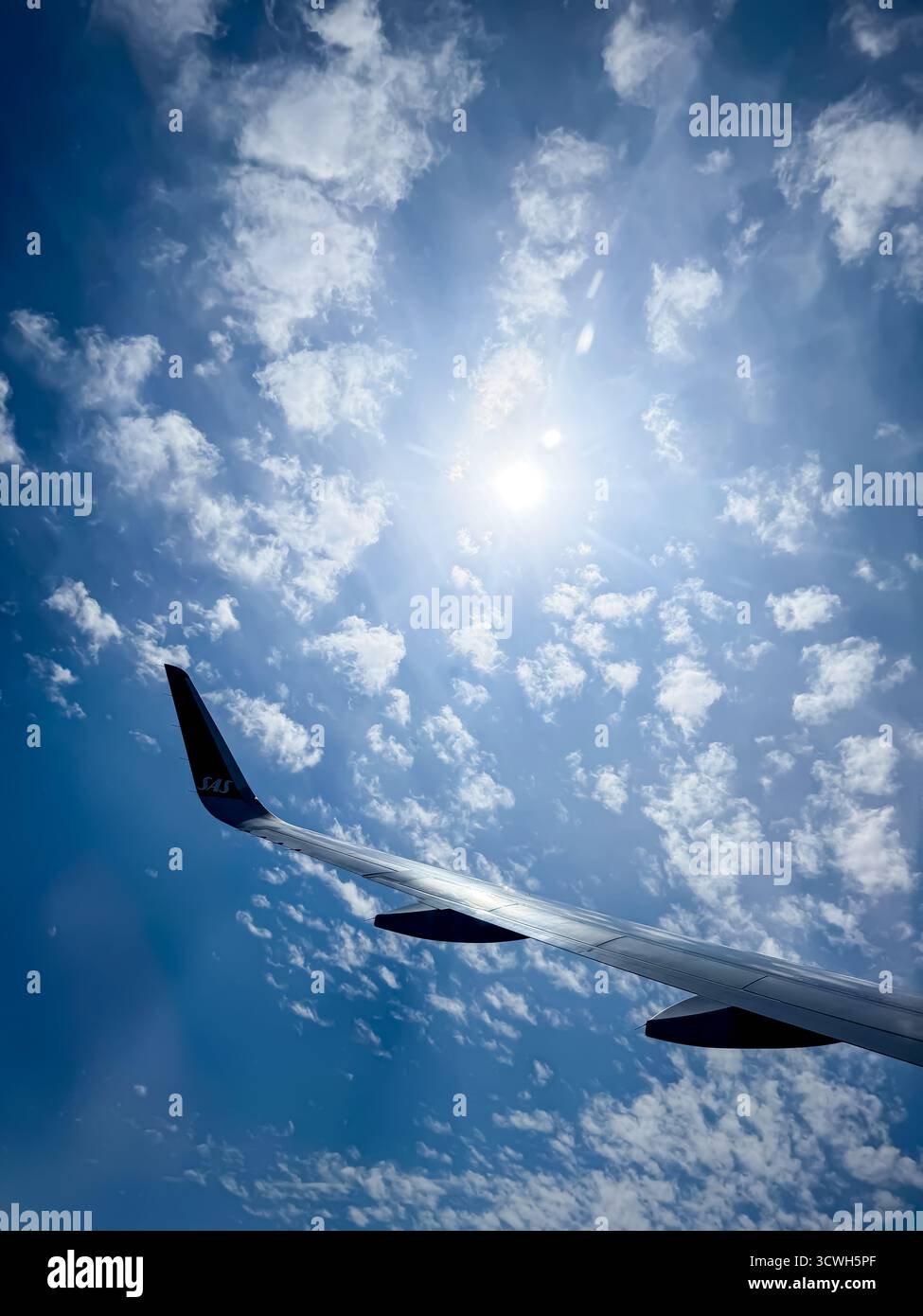 Copenhagen Airport, Denmark - Smartphone Captured Stock Image