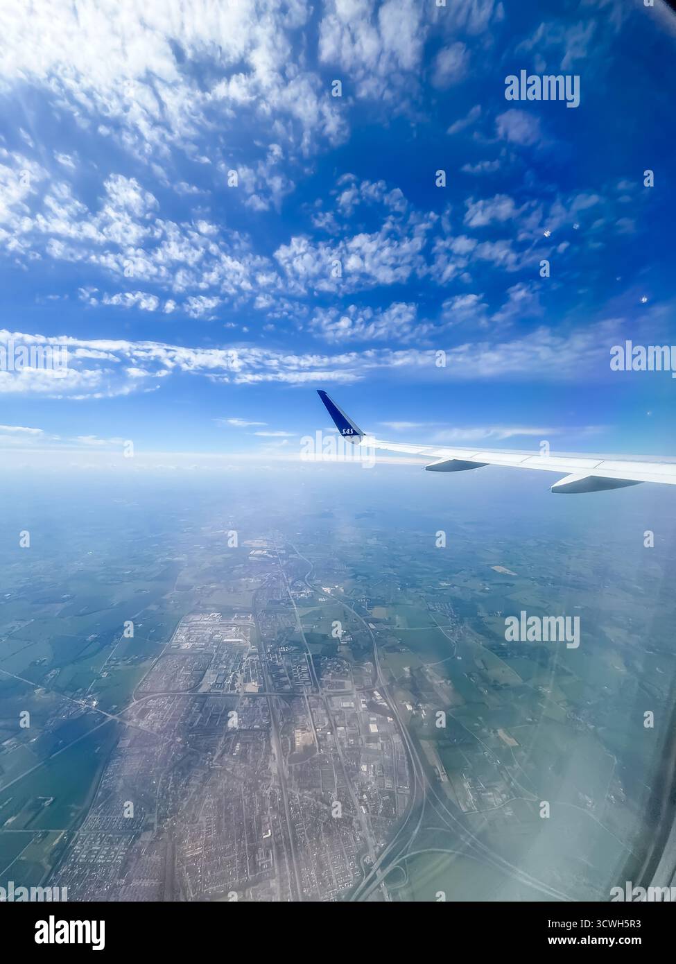 Copenhagen Airport, Denmark - Smartphone Captured Stock Image