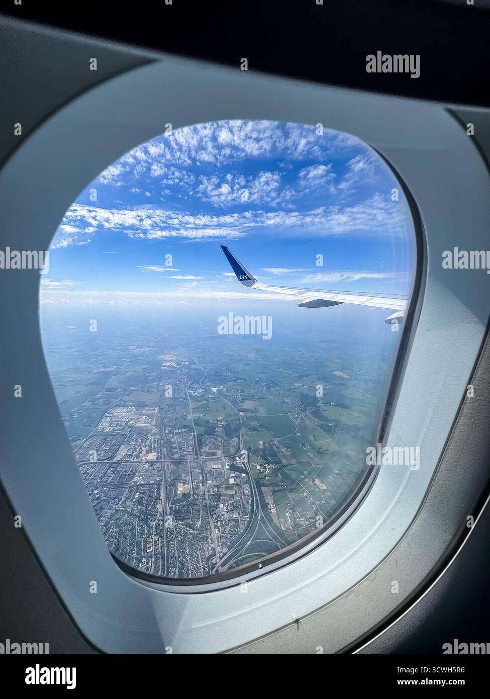 Copenhagen Airport, Denmark - Smartphone Captured Stock Image