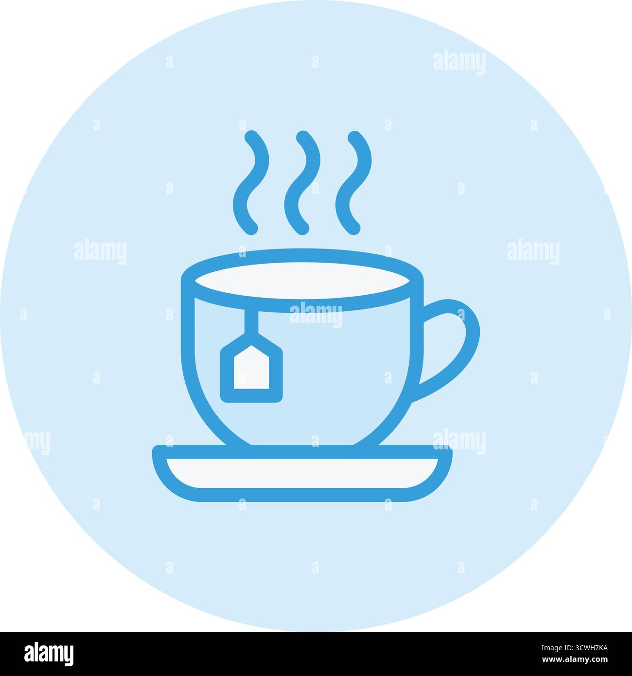 Tea Vector Icon Design Illustration Stock Vector