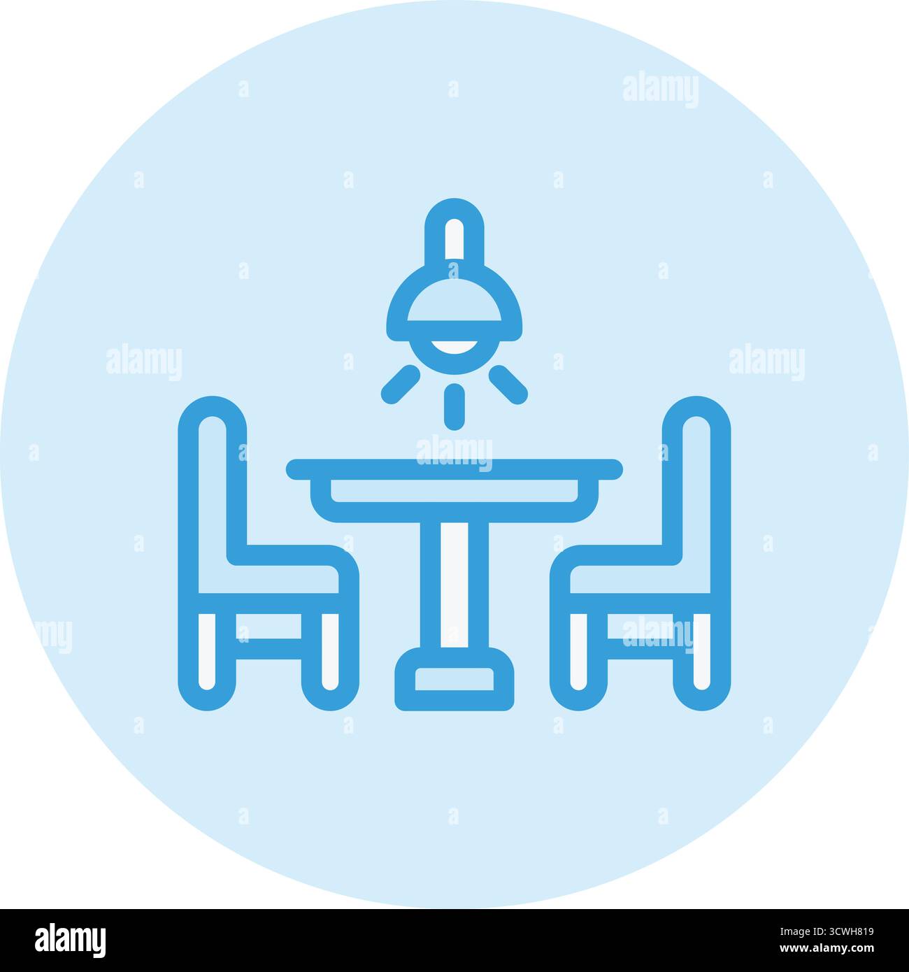 Romantic Date Vector Icon Design Illustration Stock Vector