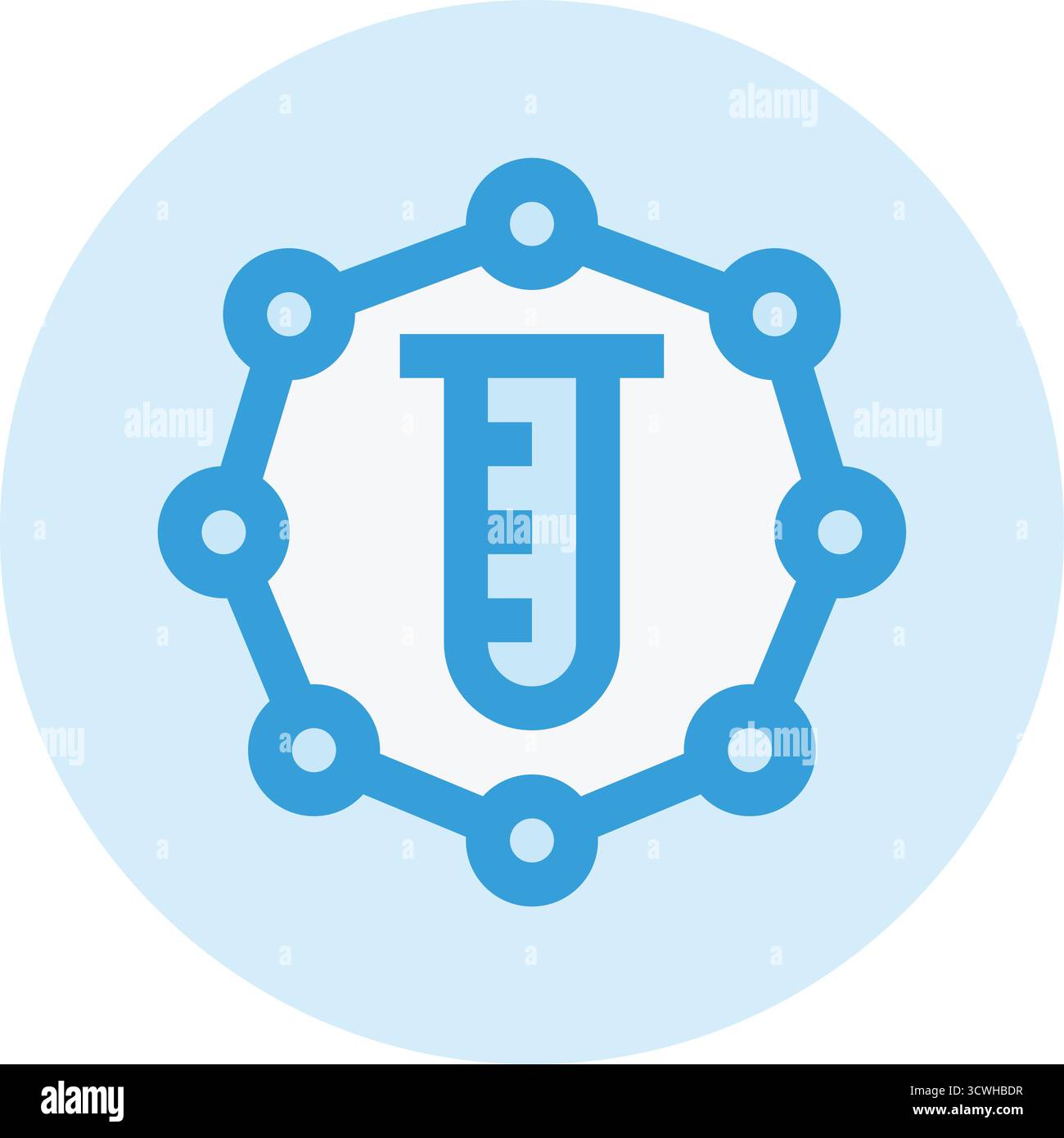 Bioengineering Vector Icon Design Illustration Stock Vector