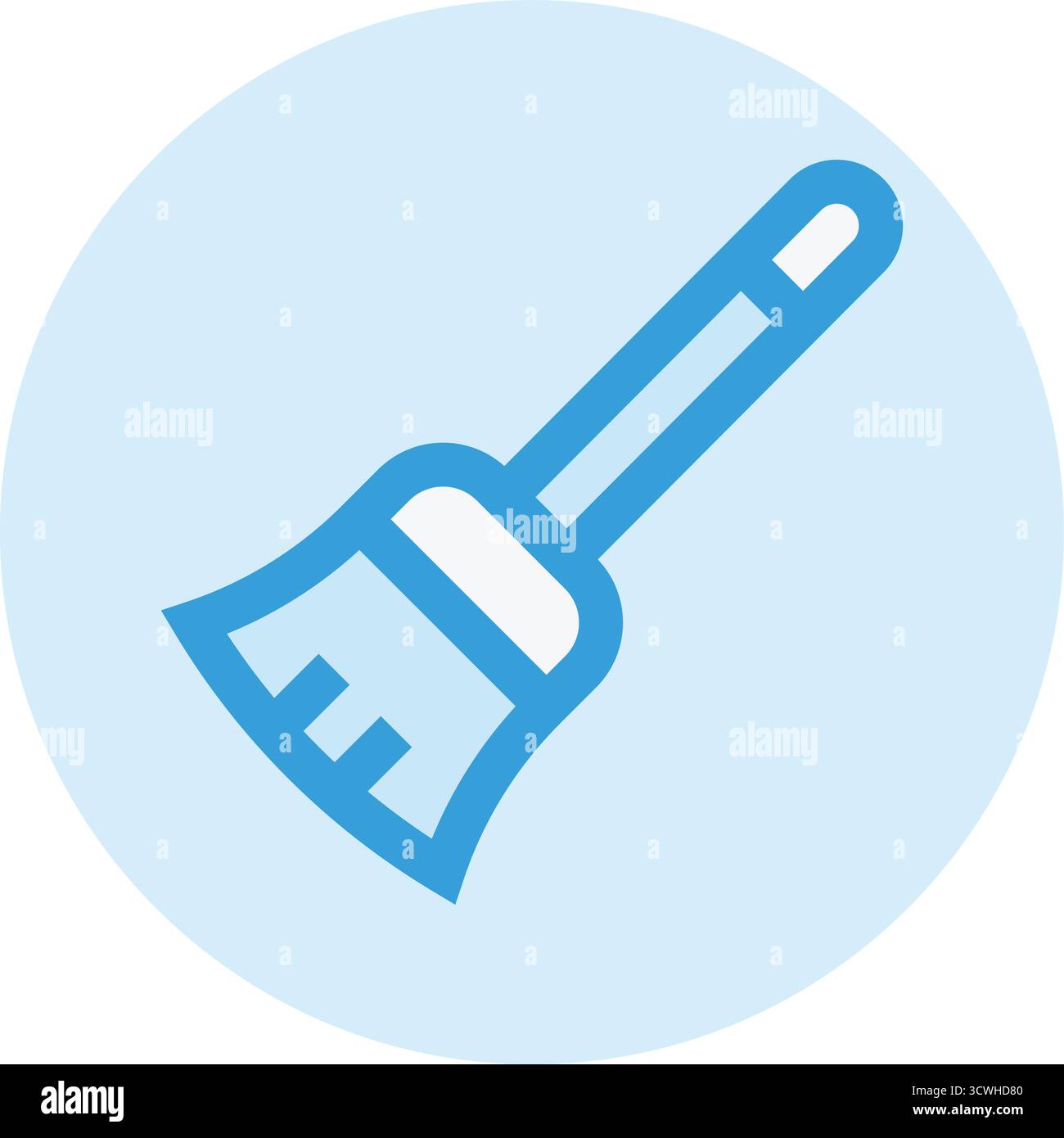Feather duster Vector Icon Design Illustration Stock Vector Image & Art ...
