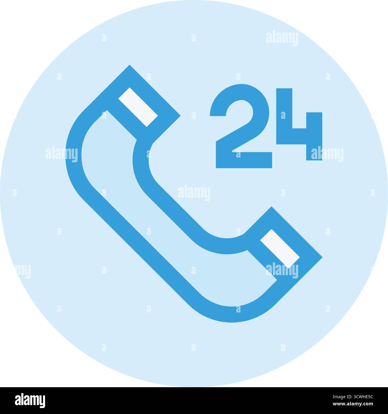 Customer Call Ser Vector Icon Design Illustration Stock Vector