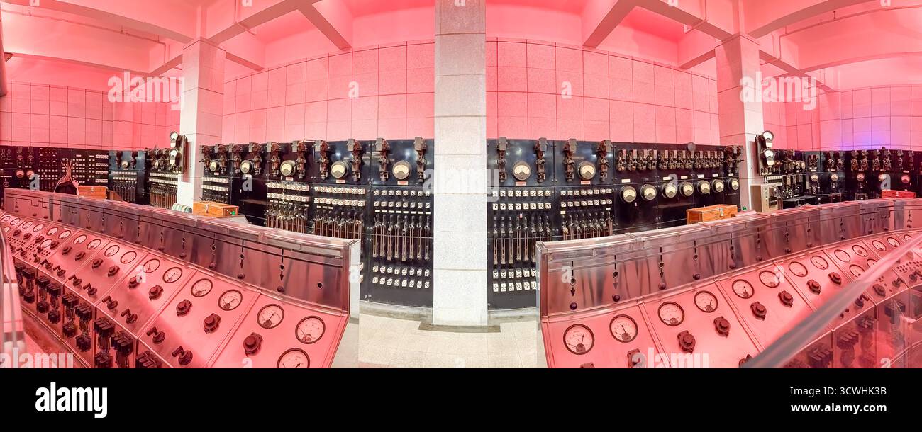 Battersea Control Room B - Battersea Power Station - Smartphone Captured Stock Image