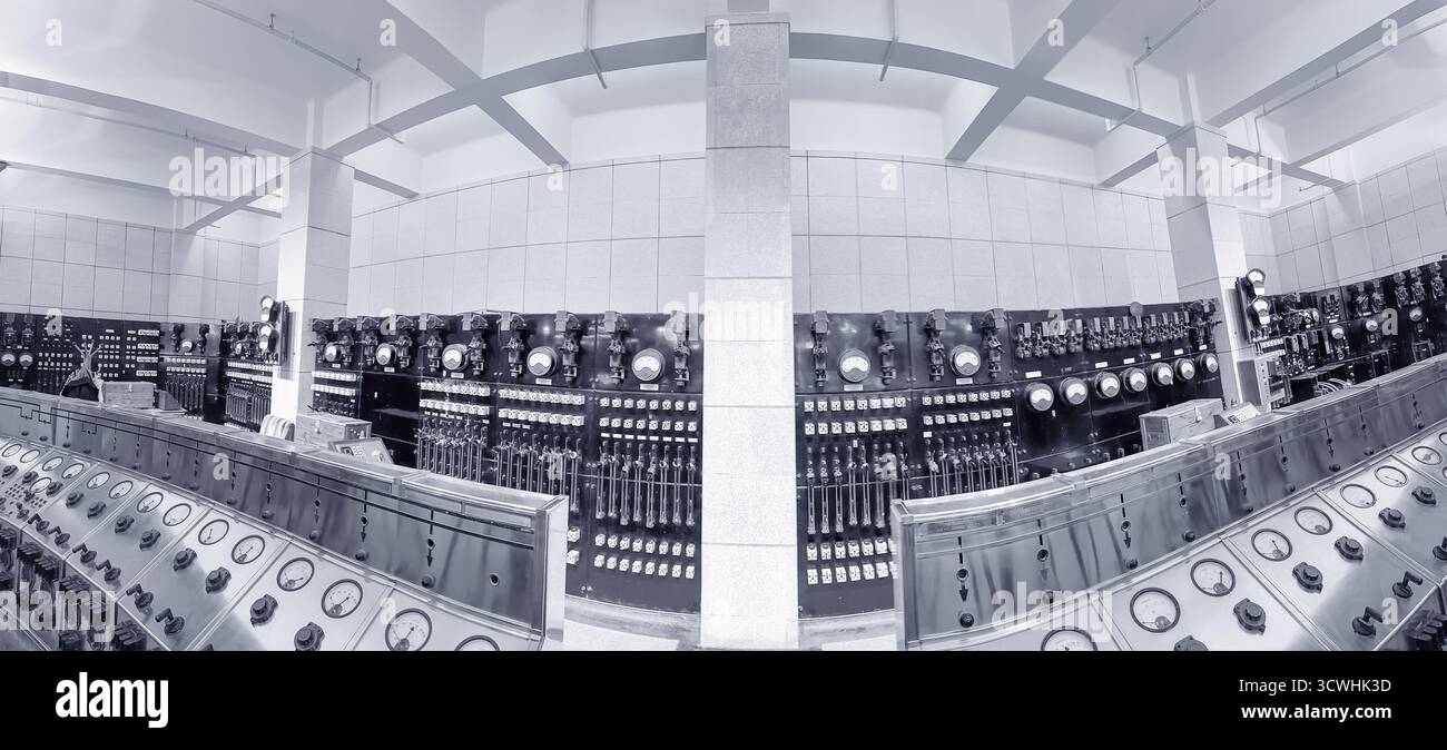 Battersea Control Room B - Battersea Power Station - Smartphone Captured Stock Image