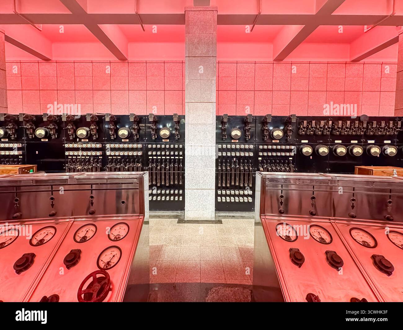 Battersea Control Room B - Battersea Power Station - Smartphone Captured Stock Image