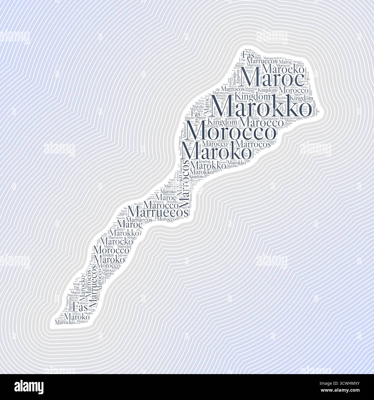 Marrakech Names Arabic calligraphy morocco Stock Vector Images - Alamy