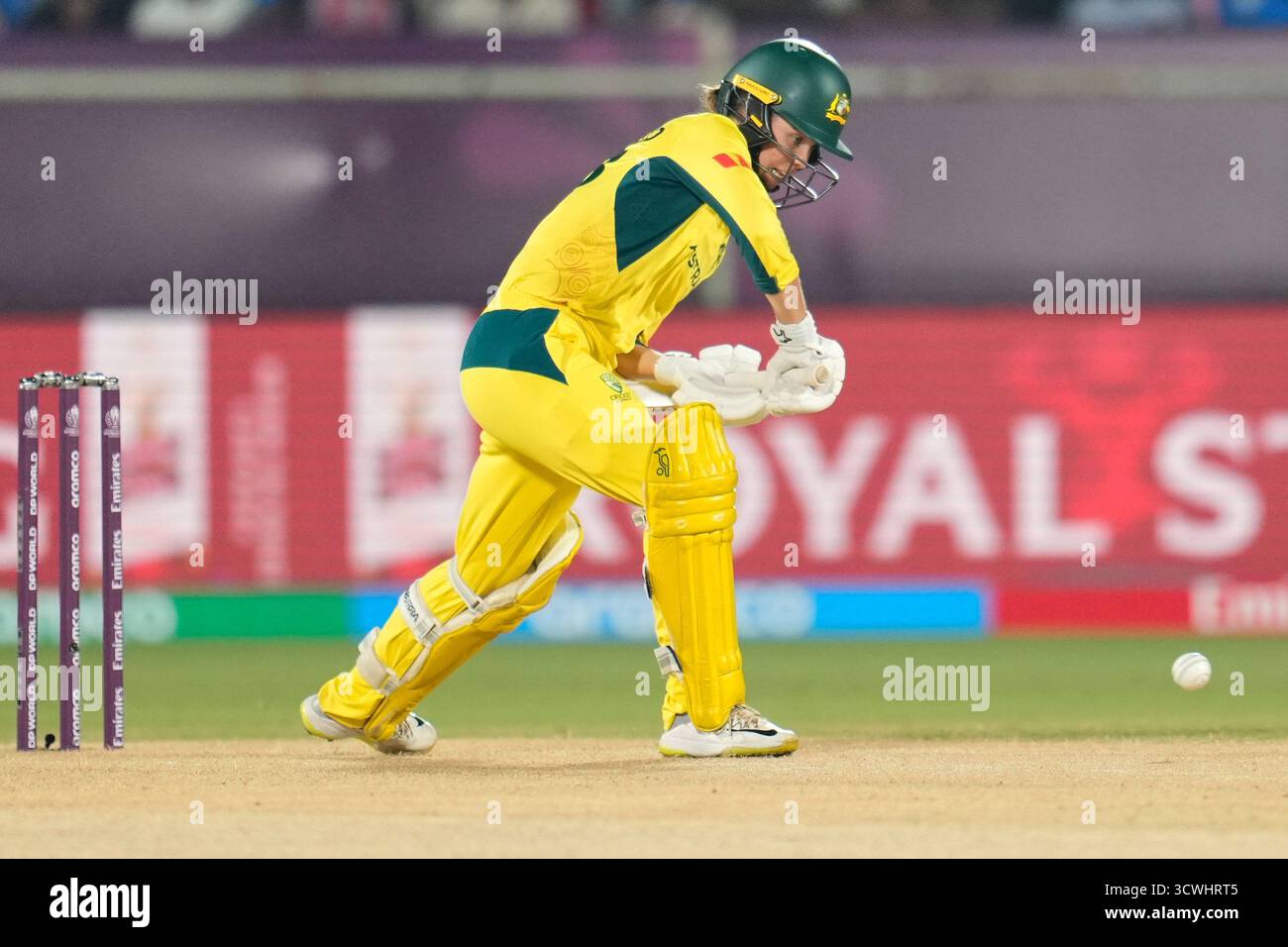 Australia's Phoebe Litchfield bats during the ICC Women's Cricket World ...
