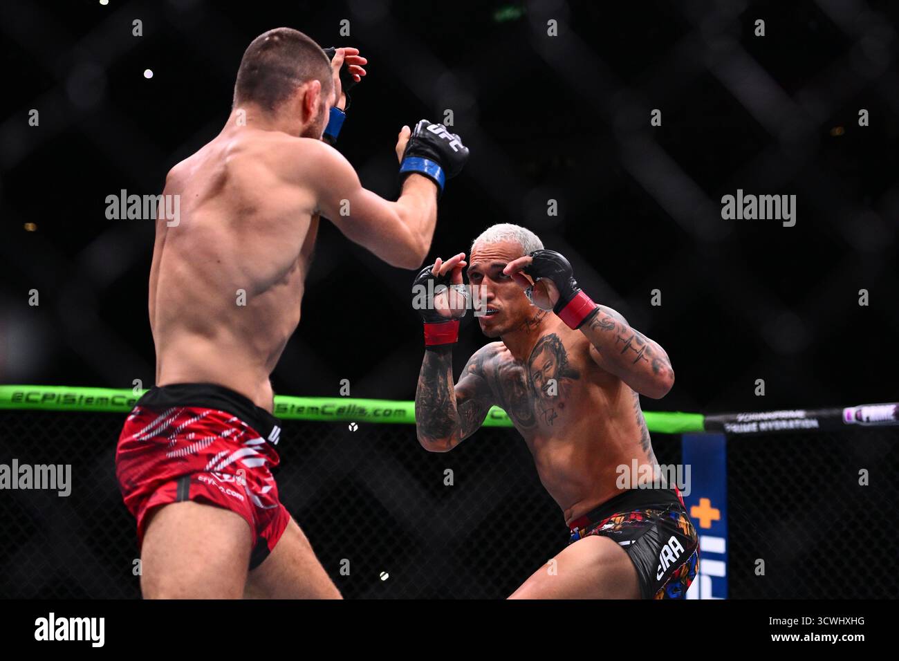 Ufc Rio Gamrot RIO DE JANEIRO, BRAZIL - OCTOBER 11: Charles Oliveira fights Mateusz ...