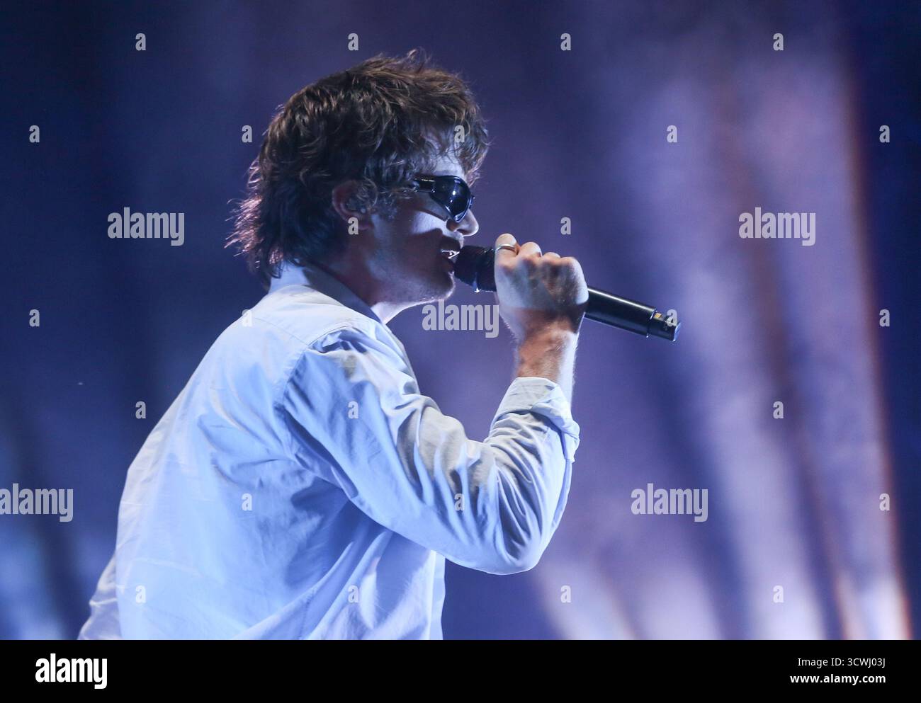 DJO, aka Joe Keery, performs during weekend two of the Austin City ...