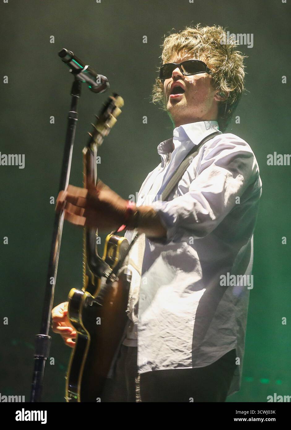 DJO, aka Joe Keery, performs during weekend two of the Austin City ...