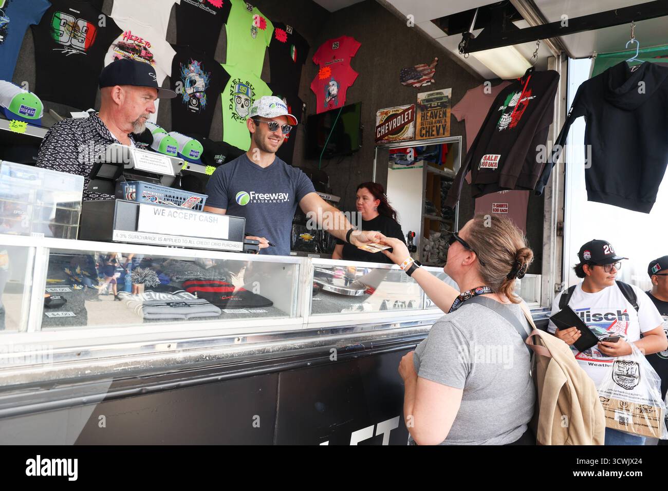 LAS VEGAS, NV - OCTOBER 11: Daniel Suárez (#99 Trackhouse Racing ...