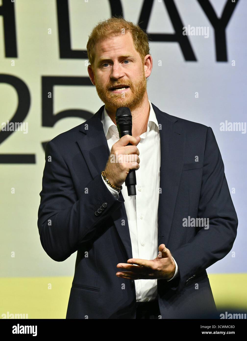 Prince Harry, The Duke of Sussex, speaks at Project Healthy Minds