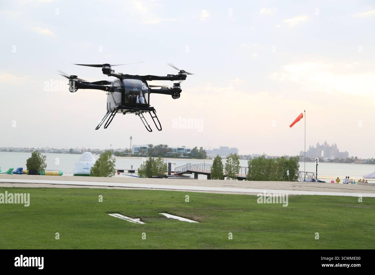 Dubai, United Arab Emirates. 12th Oct, 2025. A flying car developed by ...