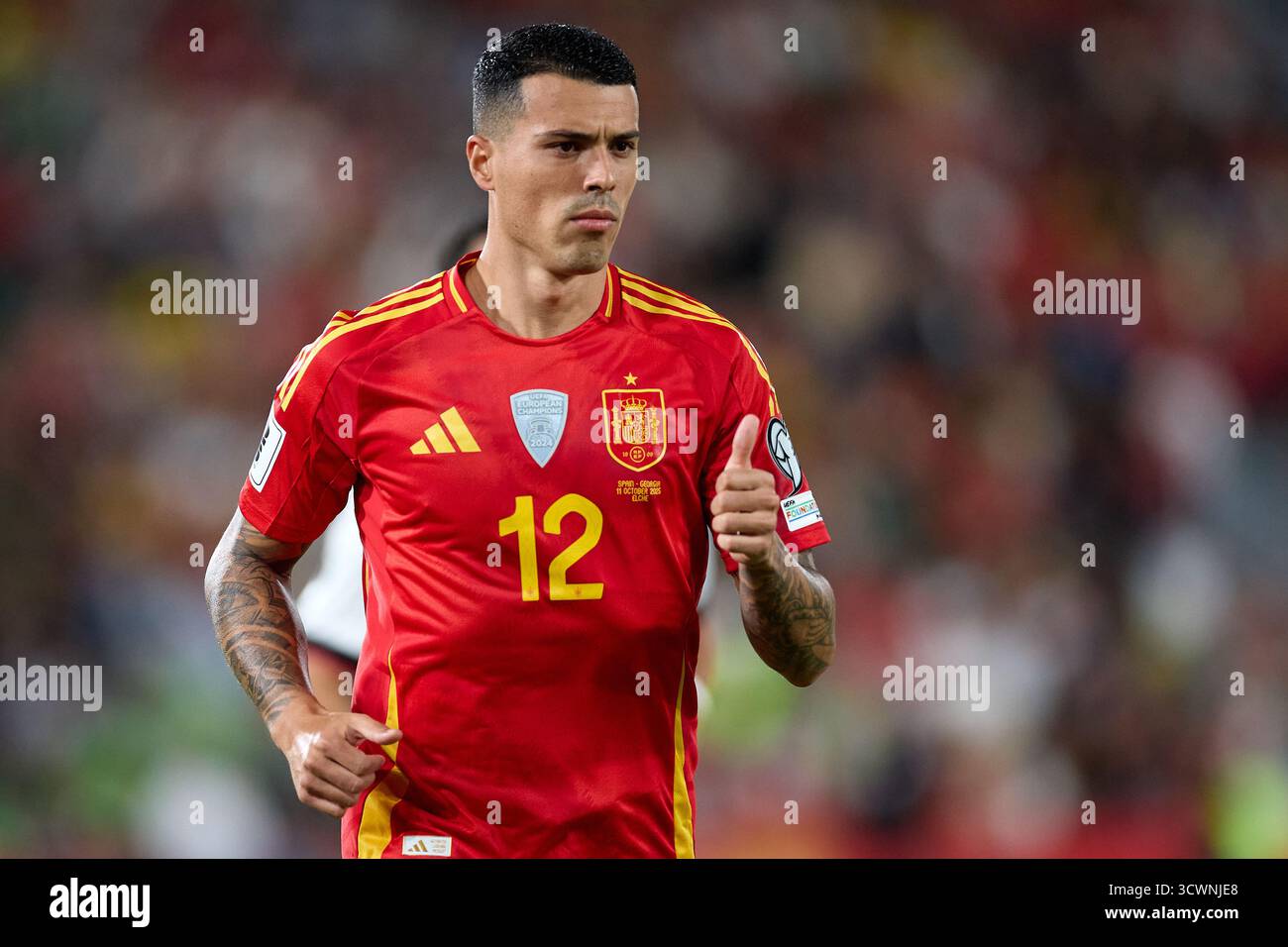 Pedro Porro Of Spain Is Seen In Action During The FIFA World Cup 2026 pedro-porro-of-spain-is-seen-in-action-during-the-fifa-world-cup-2026