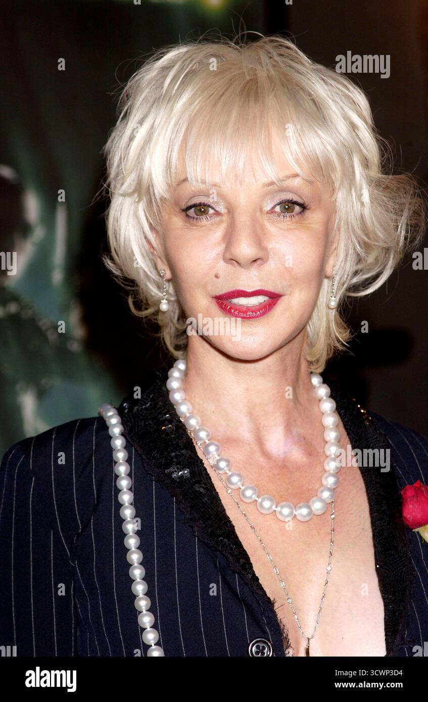 Patsy Reeves Patricia Reeves (Keanu Reeves mother) at the Matrix Revolutions ...