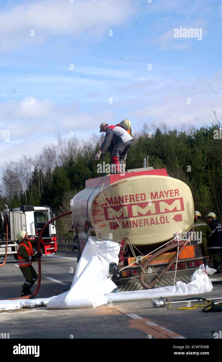 a tanker truck accident and c…